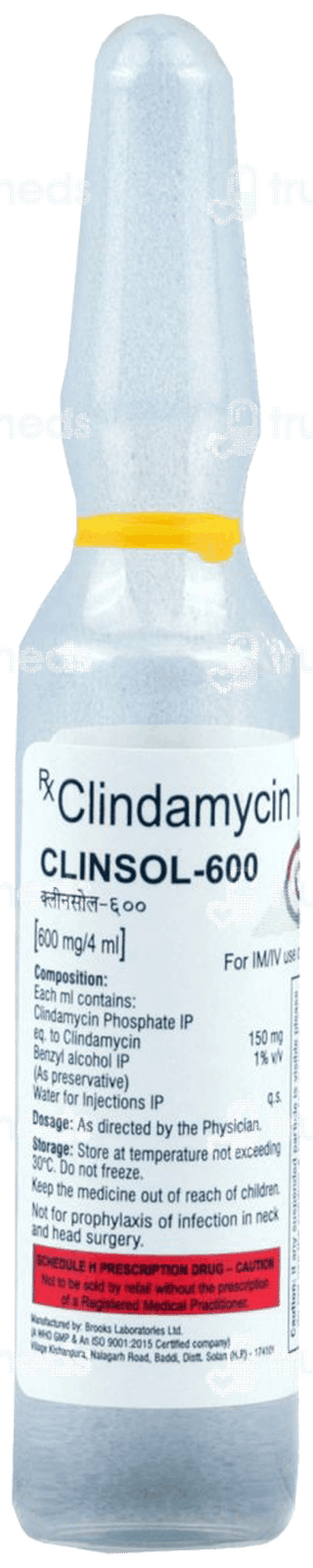 Clinsol 600 Injection 4ml